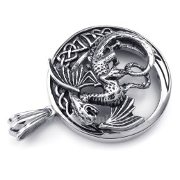 Titanium Pterosaur Hanger Ketting (Gratis Ketting)