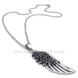 Titanium Verenhanger Ketting (Gratis Ketting)