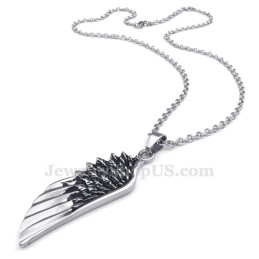 Titanium Verenhanger Ketting (Gratis Ketting)