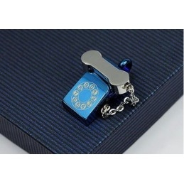 Nieuwe Stijl Telefoon Titanium Hanger - Gratis Ketting