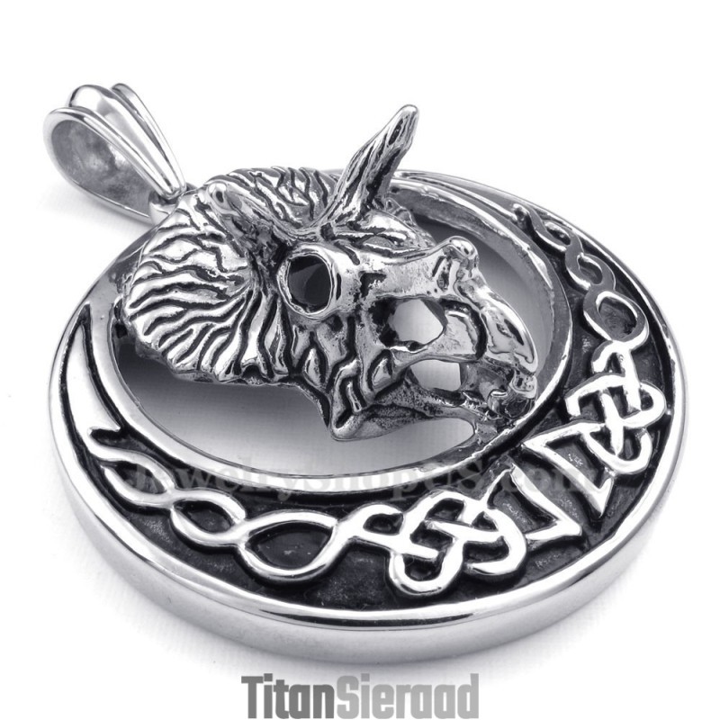 Mode Titanium Hanger Ketting (Gratis Ketting)