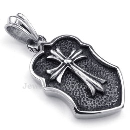 Titanium Kruishanger Ketting (Gratis Ketting)