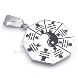 Titanium Acht Diagrammen Hanger Ketting (Gratis Ketting)