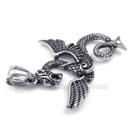 Titanium Pterosaur Hanger Ketting (Gratis Ketting)
