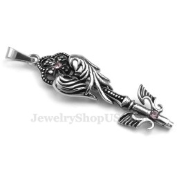 Titanium Scepter Hanger Ketting (Gratis Ketting)