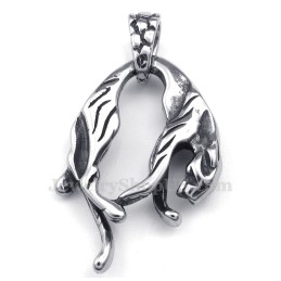 Titanium Leeuwenhanger Ketting (Gratis Ketting)