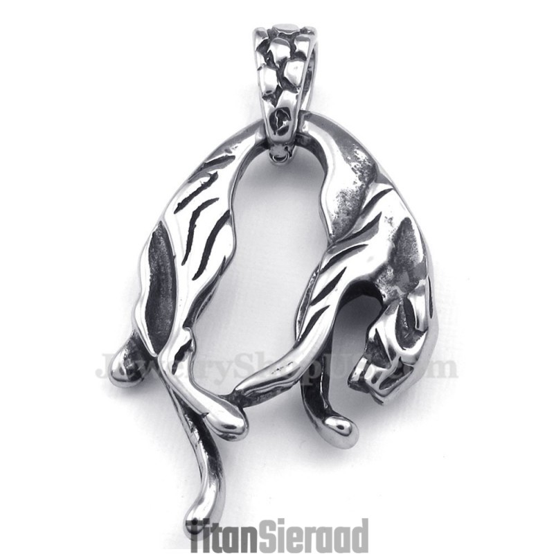 Titanium Leeuwenhanger Ketting (Gratis Ketting) Titanium Leeuwenhanger Ketting (Gratis Ketting)