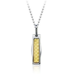 Nieuwe Stijl Gouden Titanium Hanger - Gratis Ketting