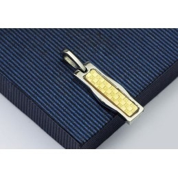Nieuwe Stijl Gouden Titanium Hanger - Gratis Ketting