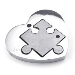 Titanium Koppels Teken En Symbool Hanger Ketting (Gratis Ketting) (Één Paar)