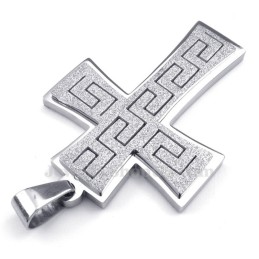 Titanium Kruishanger Ketting (Gratis Ketting)