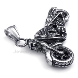 Titanium Motorfiets Hanger Ketting (Gratis Ketting)