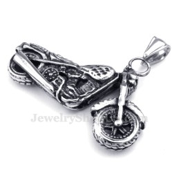 Titanium Motorfiets Hanger Ketting (Gratis Ketting)