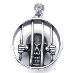 Schedel Titanium Hanger Ketting (Gratis Ketting)