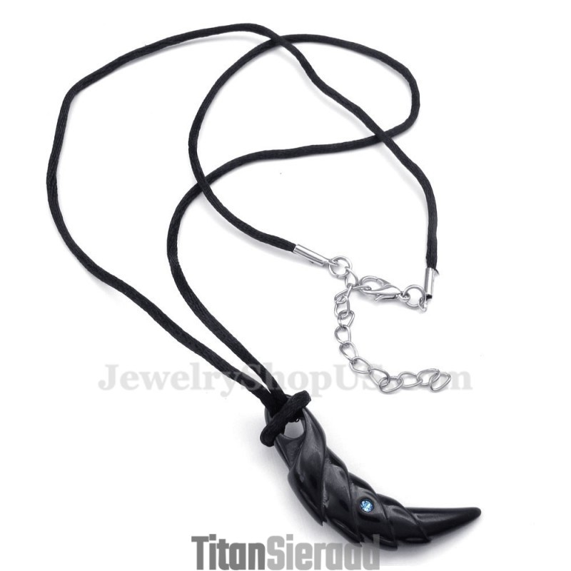 Zwarte Titanium Talon Hanger Ketting (Gratis Ketting) Zwarte Titanium Talon Hanger Ketting (Gratis Ketting)