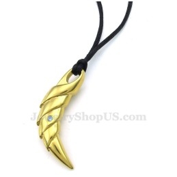 Gouden Titanium Talon Hanger Ketting (Gratis Ketting)