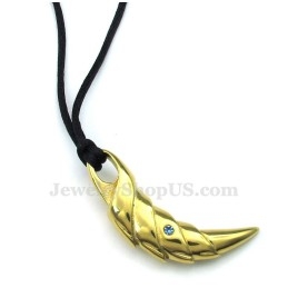 Gouden Titanium Talon Hanger Ketting (Gratis Ketting)