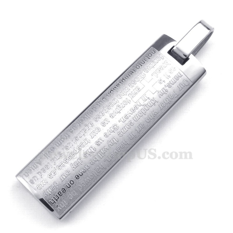 Titanium Hanger Met Engelse Bijbelkaarten (Gratis Ketting) Titanium Hanger Met Engelse Bijbelkaarten (Gratis Ketting)