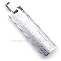 Titanium Hanger Met Engelse Bijbelkaarten (Gratis Ketting)