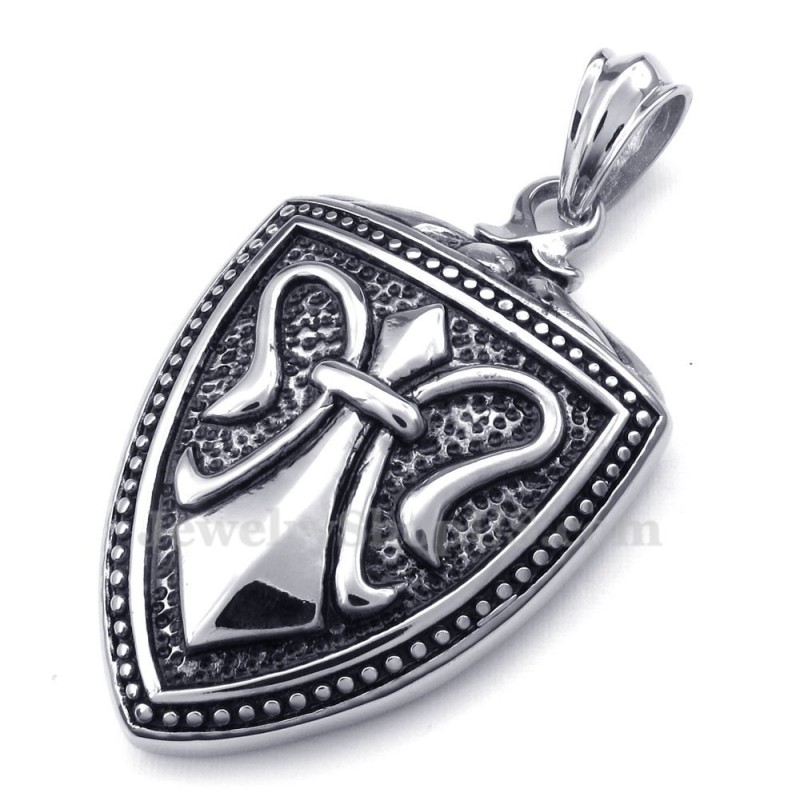 Titanium Schild Hanger Ketting (Gratis Ketting) Titanium Schild Hanger Ketting (Gratis Ketting)