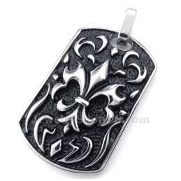 Titanium Kruiskaarten Hanger Ketting (Gratis Ketting)