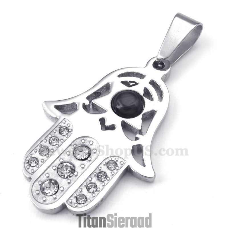 Prachtige Titanium Handhanger Ketting (Gratis Ketting) Prachtige Titanium Handhanger Ketting (Gratis Ketting)