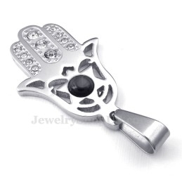 Prachtige Titanium Handhanger Ketting (Gratis Ketting)