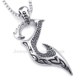 Elegante Titanium Hanger Ketting (Gratis Ketting)