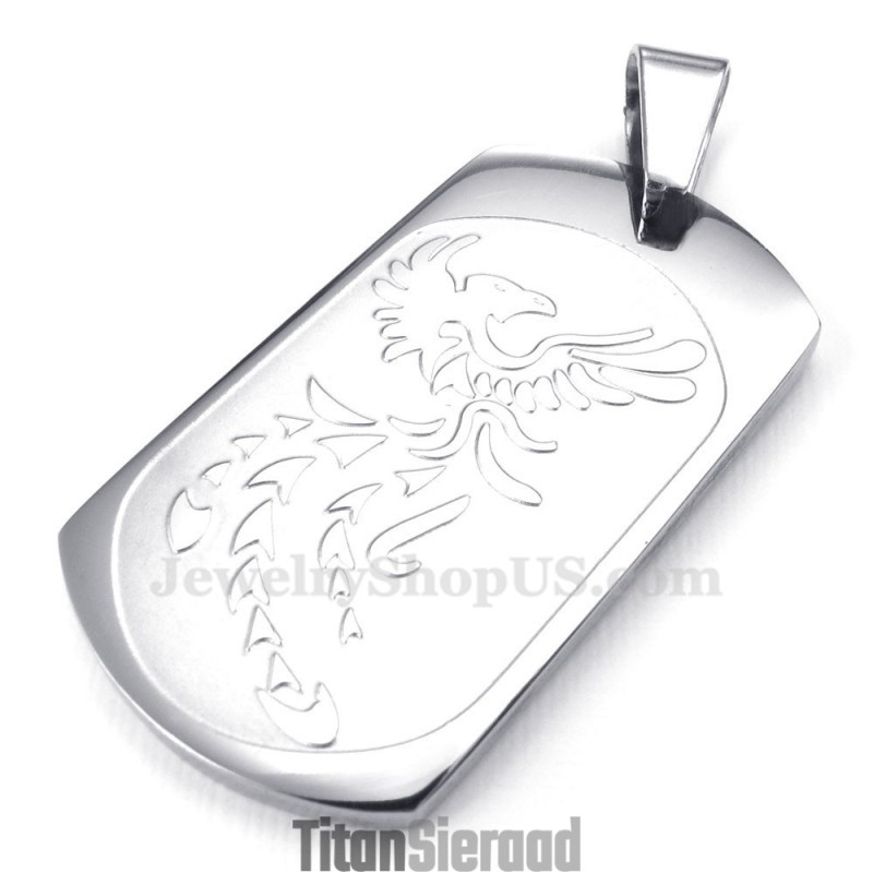 Titanium Phoenix Cards Hanger Ketting (Gratis Ketting) Titanium Phoenix Cards Hanger Ketting (Gratis Ketting)