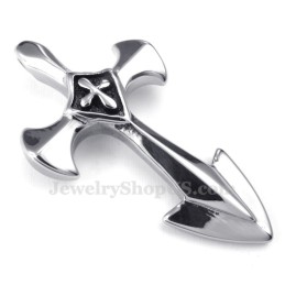 Titanium Kruishanger Ketting (Gratis Ketting)