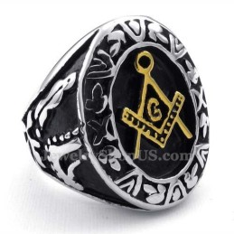 Titanium Vrijmetselaarsring