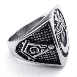 Titanium Vrijmetselaarsring