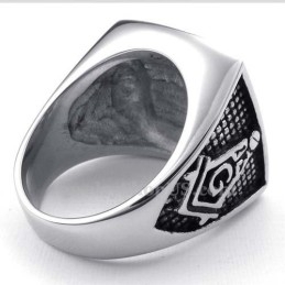 Titanium Vrijmetselaarsring