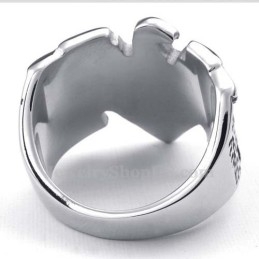 Titanium Adelaarsring