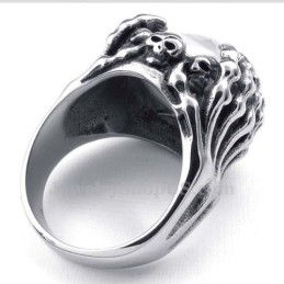 Titanium Blauwe Oogring