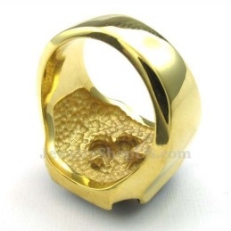 Gouden Titanium Kruisring