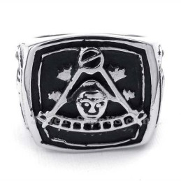 Titanium Vrijmetselaarsring