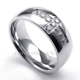 Titanium Kruisring