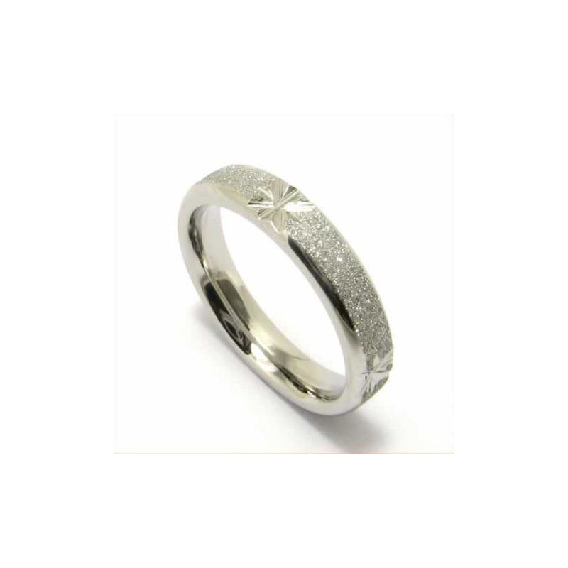 Geborstelde 4 Mm Titanium Bandring Geborstelde 4 Mm Titanium Bandring