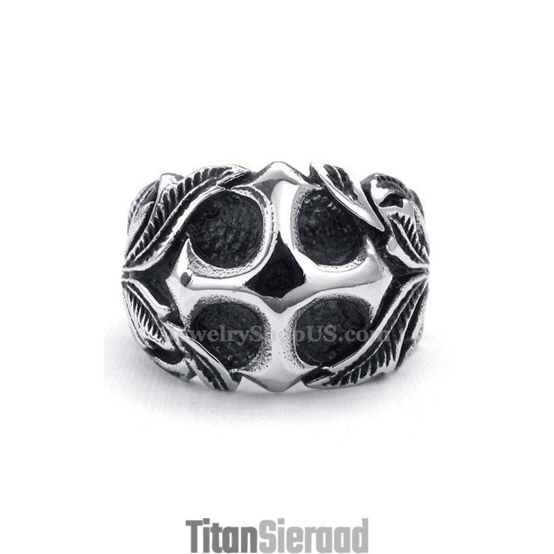 Titanium Kruisring Titanium Kruisring