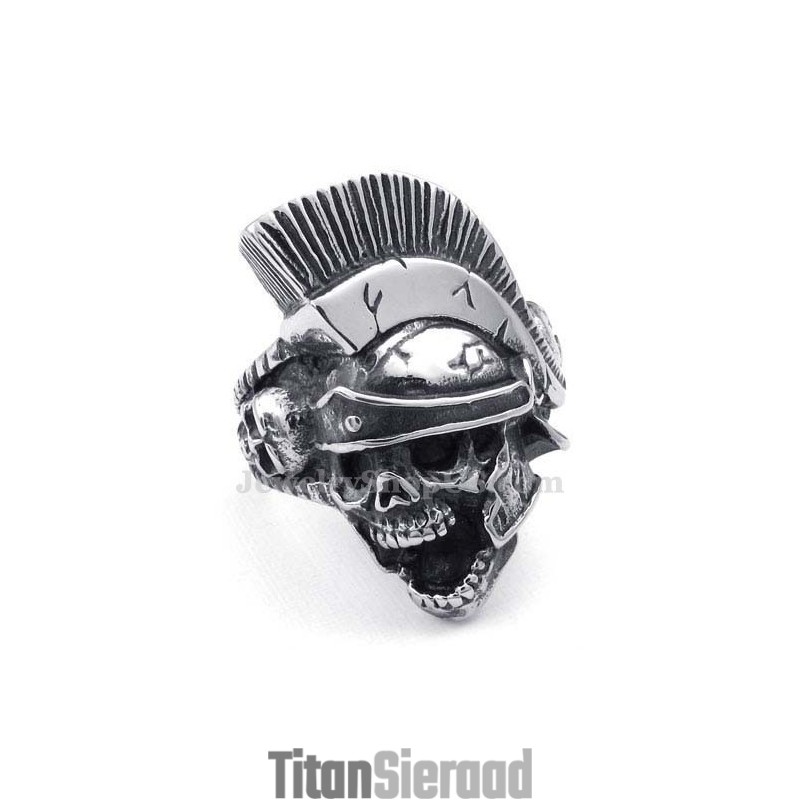 Titanium Ridderschedelring Titanium Ridderschedelring