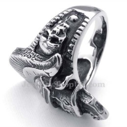 Titanium Ridderschedelring