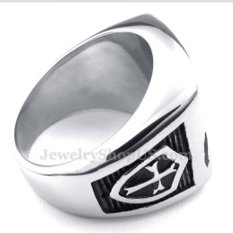 Titanium Vrijmetselaarsring
