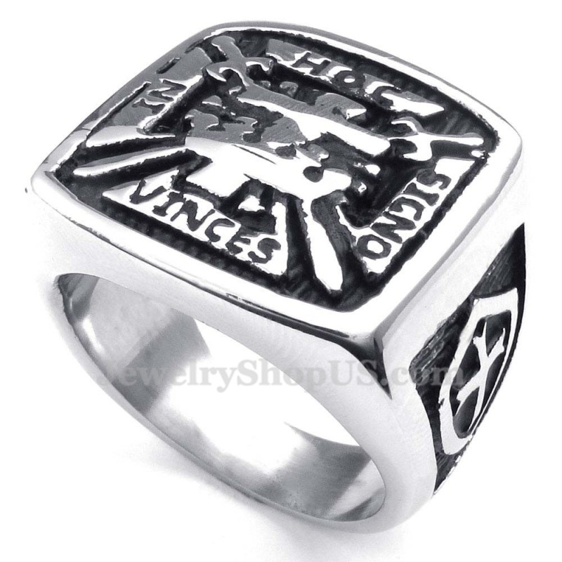 Titanium Vrijmetselaarsring
