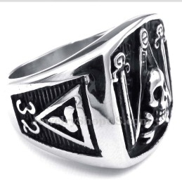 Titanium Vrijmetselaarsring