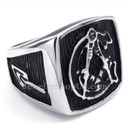 Titanium Vrijmetselaarsring