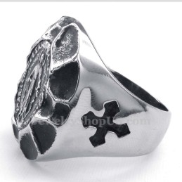 Titanium Maagd Maria Ring