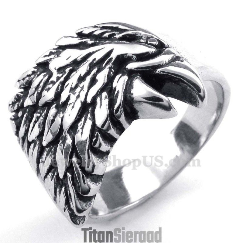 Titanium Adelaarsring Titanium Adelaarsring