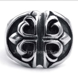 Titanium Kruisbloemring