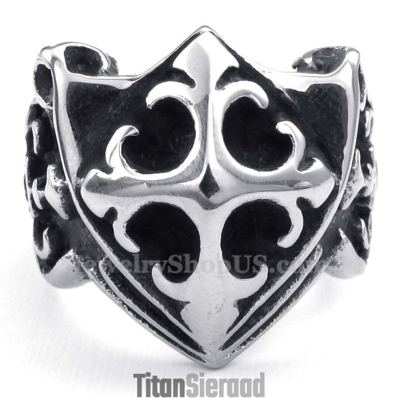 Titanium Kruisring Titanium Kruisring